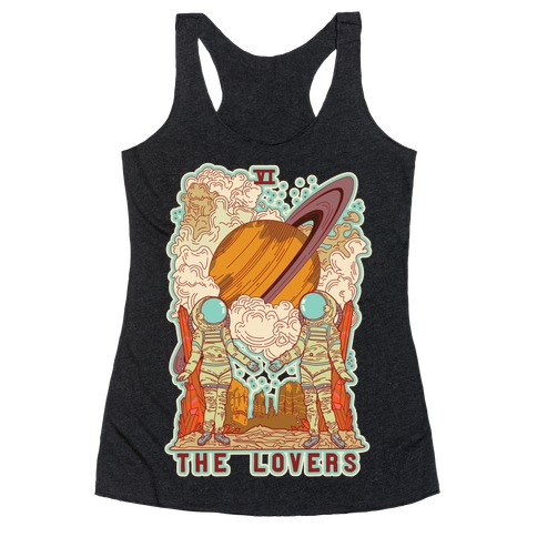 The Lovers in Space Racerback Tank Top