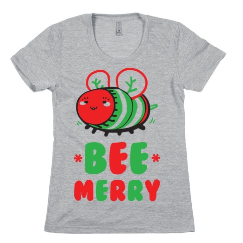 Bee Merry Womens T-Shirt