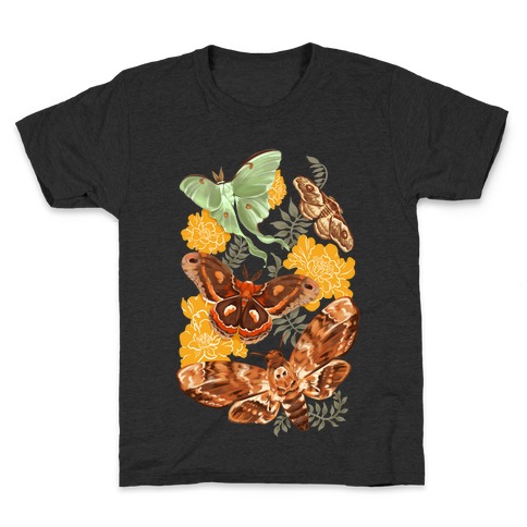 Moths & Marigolds Kids T-Shirt