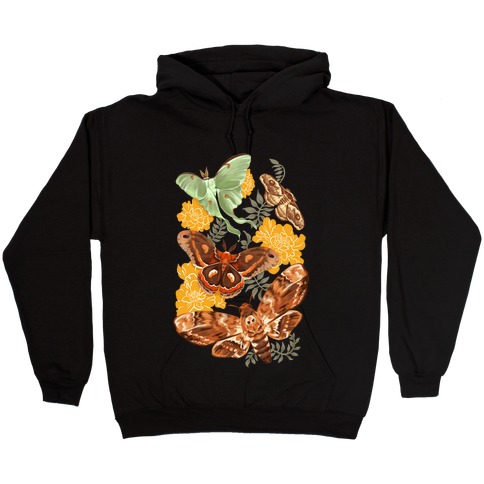 Moths & Marigolds Hooded Sweatshirt