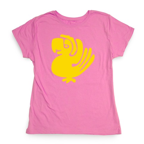 Purple Parrots Womens T-Shirt