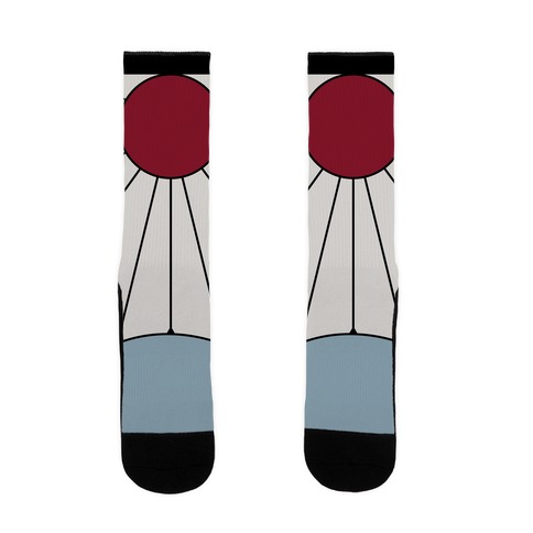 Tanjiro Earrings Socks Sock