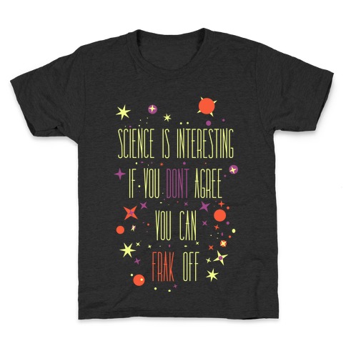 Science Is Interesting Kids T-Shirt