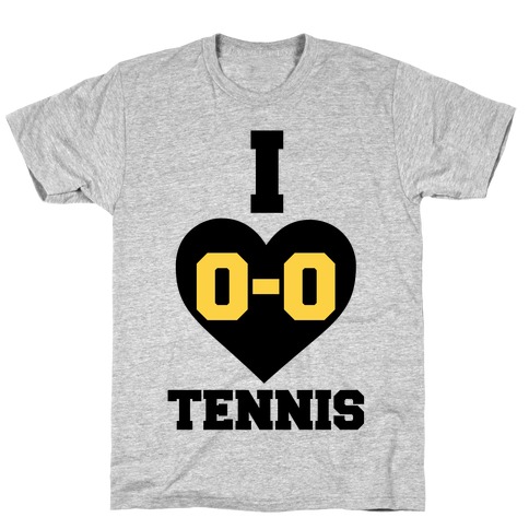 I 0-0 Tennis T-Shirt