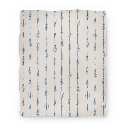 Feathery Vagina Pattern Blanket