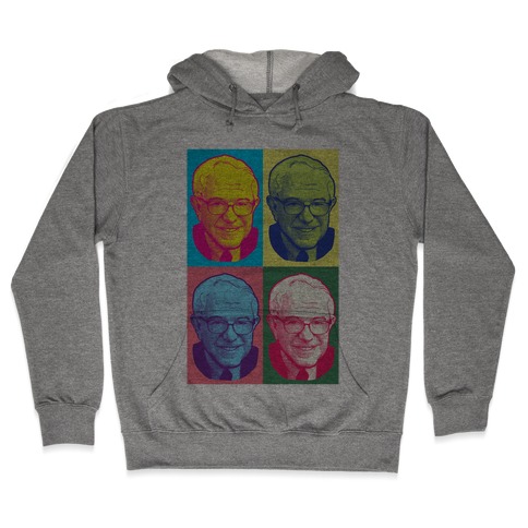Pop Art Bernie Sanders Hooded Sweatshirt