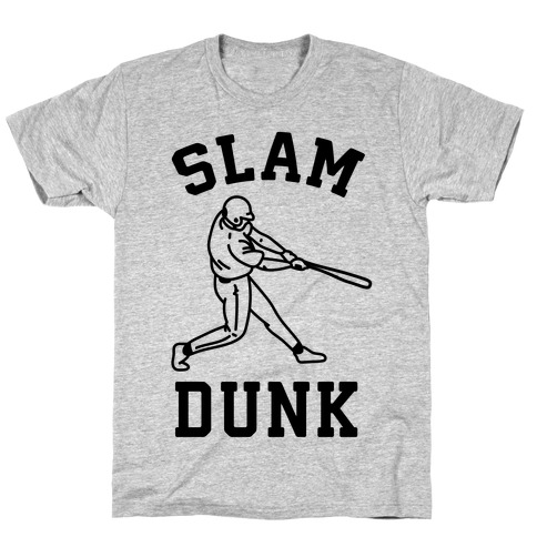 Slam Dunk Baseball T-Shirt