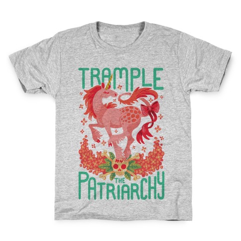 Trample The Patriarchy Kids T-Shirt