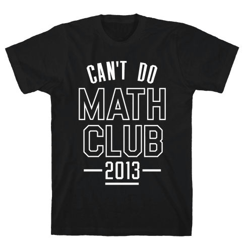 math club t shirts