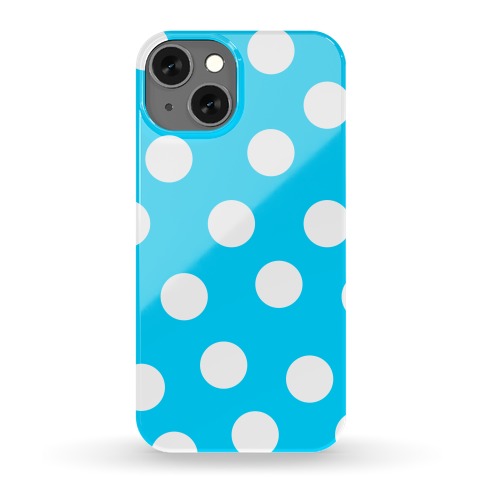 Blue Polka Dot Case Phone Case