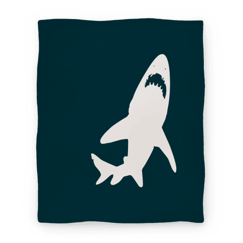 Shark Fleece Blanket - Original Shark Artwork