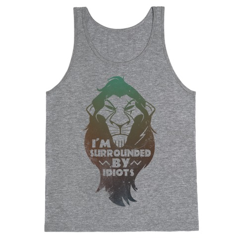 Surrounded by Idiots (Scar) Tank Top