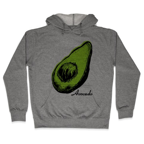 Pop Art Avocado Hooded Sweatshirt