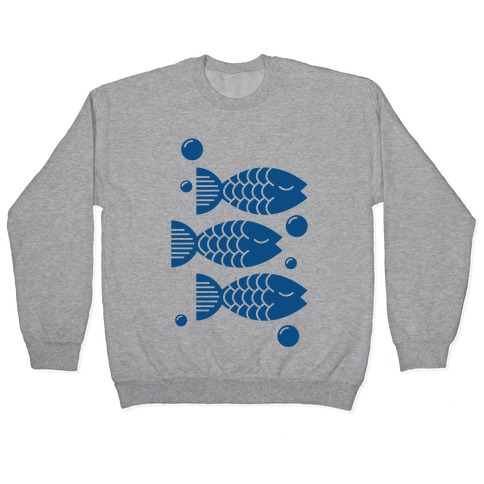 Geometric Fish Pullover