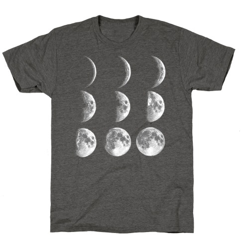 Moon Phases T-Shirts | LookHUMAN