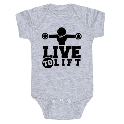 Live to Lift Baby One-Piece