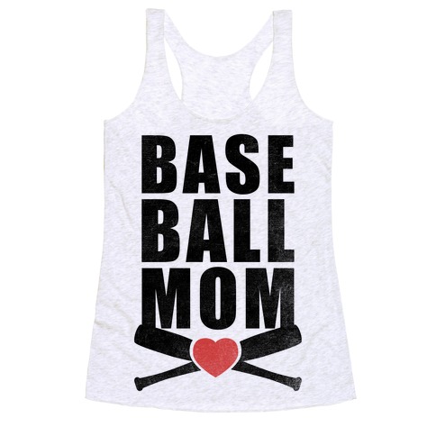 Baseball Mom Racerback Tank Top