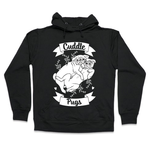 Cuddle Pugs Hooded Sweatshirt