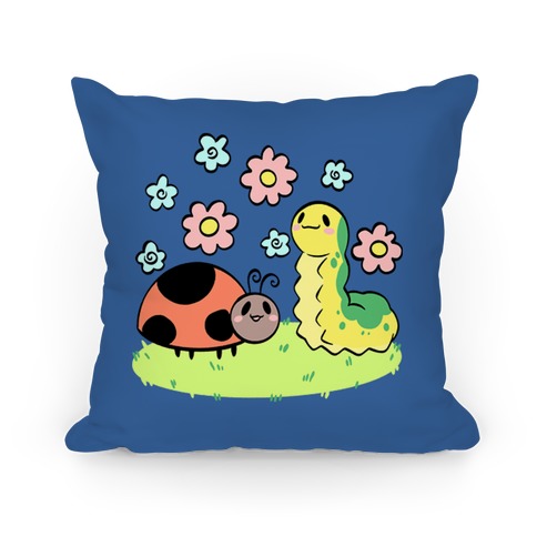 Cute Buggy Friends Pillow
