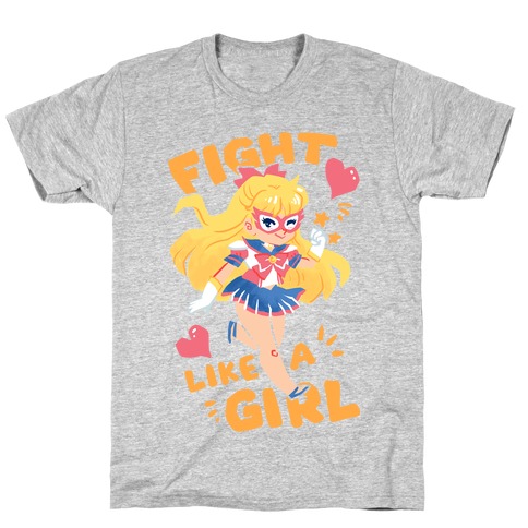 Fight Like A Girl: Venus Parody T-Shirt