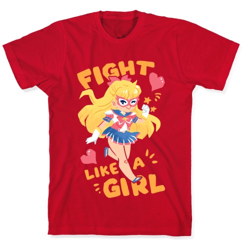 Fight Like A Girl: Venus Parody T-Shirts | LookHUMAN