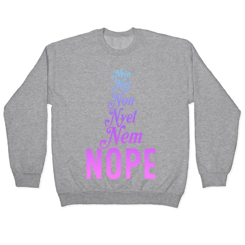 Nope Across the Globe Pullover