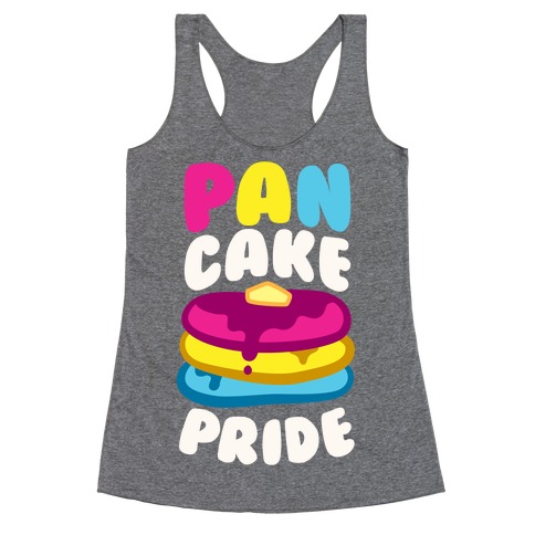 Pan Cake Pride Racerback Tank Top