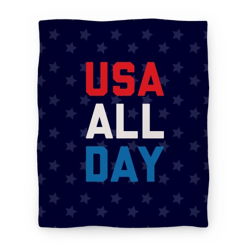USA All Day Blanket