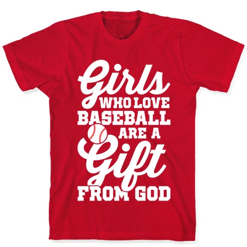 Girls who love baseball are not weird. They are gifts from God and