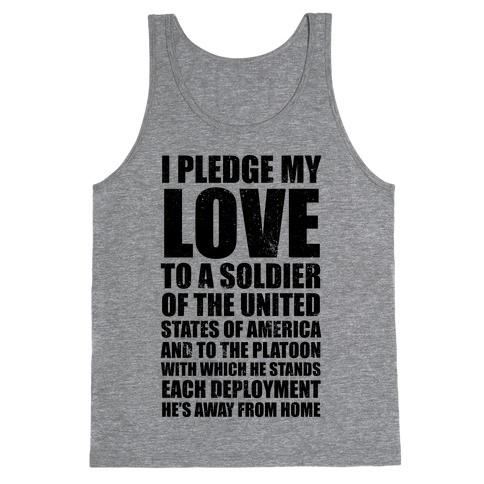 I Pledge My Love (V-Neck) Tank Top