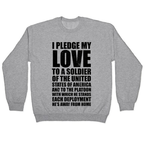 I Pledge My Love (V-Neck) Pullover