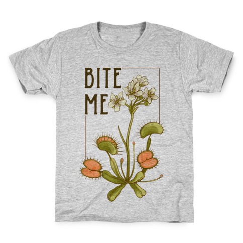 Bite Me Venus Flytrap Kids T-Shirt