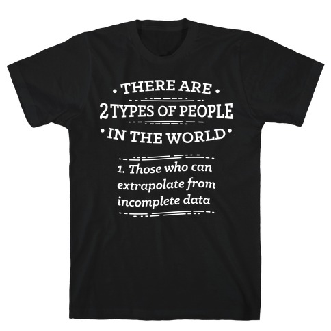 There Are Two Types Of People In The World T-Shirt