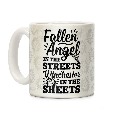 Fallen Angel In The Streets Winchester In The Streets Coffee Mug