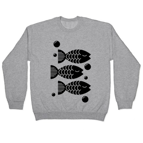 Geometric Fish Pullover