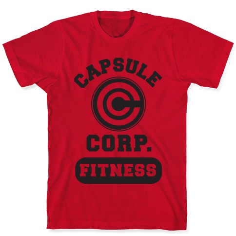 Capsule Corp. Fitness T-Shirts | LookHUMAN