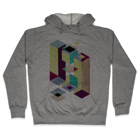 Geometry Optical Illusion Hooded Sweatshirt
