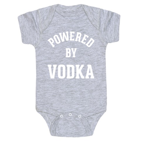 Powered By Vodka Baby One-Piece
