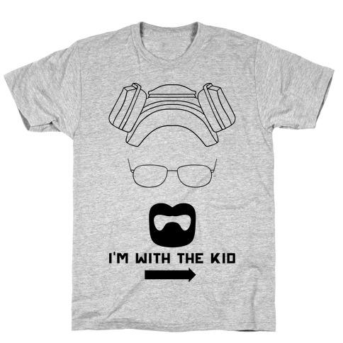I'm With The Kid. (Walt and Jesse Couples Shirts) T-Shirt