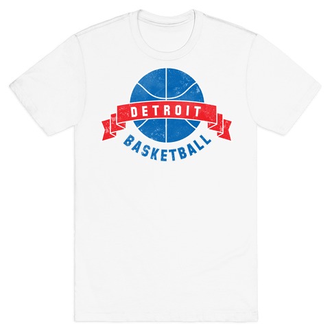 Detroit Basketball T-Shirt
