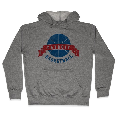 Detroit Basketball Hooded Sweatshirt