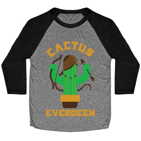 Cactus Everdeen Baseball Tee