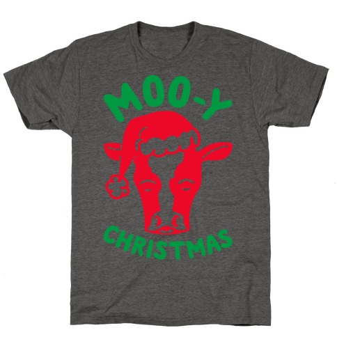 Moo-y Christmas T-Shirt