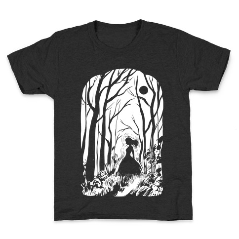 Ghost In The Woods Kids T-Shirt