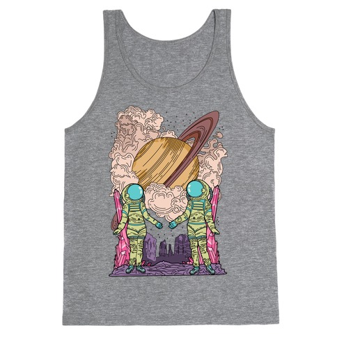 The Lovers in Space Tank Top