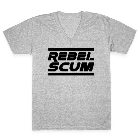 Rebel Scum V-Neck Tee Shirt