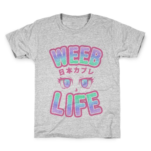 Weeb Life (Thug Life Parody) Kids T-Shirt