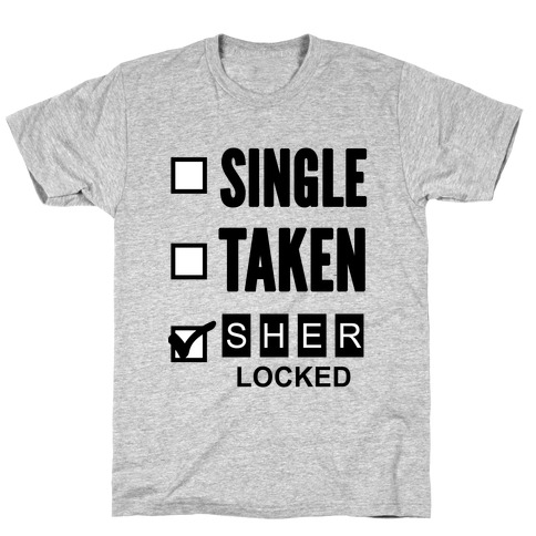 Single Taken Sherlocked T-Shirt