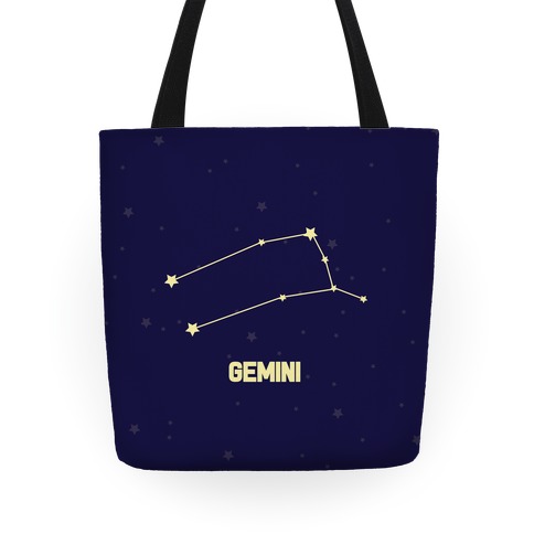 Gemini Horoscope Sign Tote