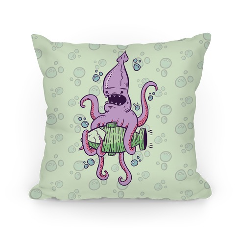 Squid Attack Pillow